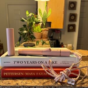 Travel Sized 1” Curling Iron with Barrel Cover Dual Voltage Swivel Cord